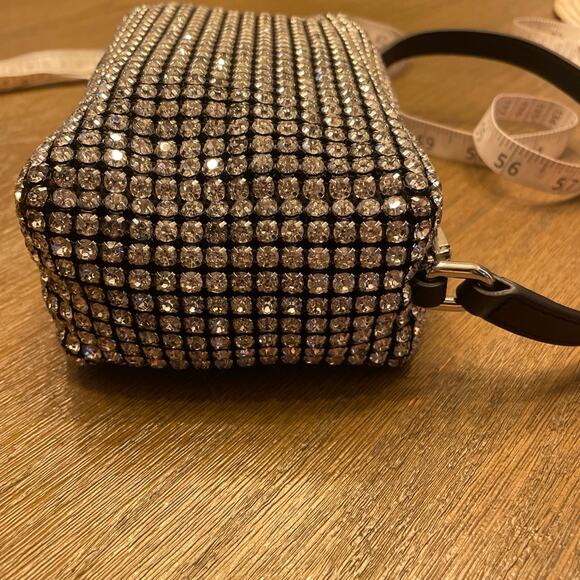 NWT Alexander Wang Medium Heiress Crystal & Leather Handbag - Picture 5 of 12